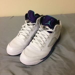 Jordan Retro 5 White Grape